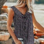 Zomer Vrouw Mouwloos Shirt