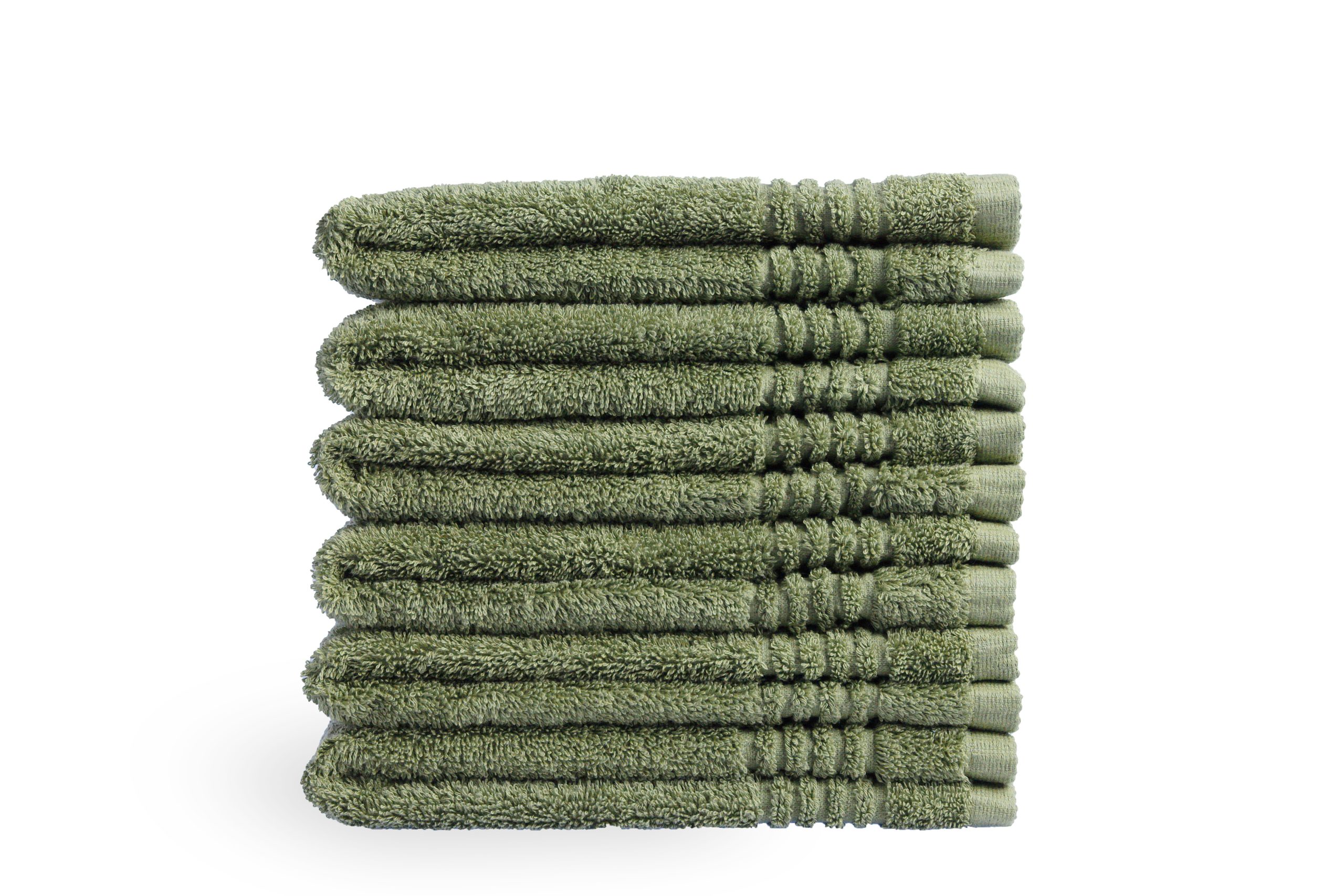 Gastendoek Supreme Collectie – 6 stuks – 30×50 – oud groen