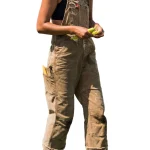 Unisex Tuinbroek Met Variabele Draagriemen