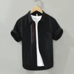 Heren Overhemd Ademend Stijlvol Katoen