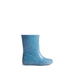 Original Kids First Giant Glitter Boots Azur Blue