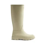 Women's Downpour Tall Wellington Boots Gravel