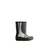 Original Kids First Classic Skeleton Print Boots Black