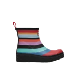 Women's Play Short Boots Multi Stripe