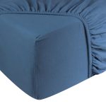 Hoeslaken flanel – 100% katoen – 180×200 – petrol