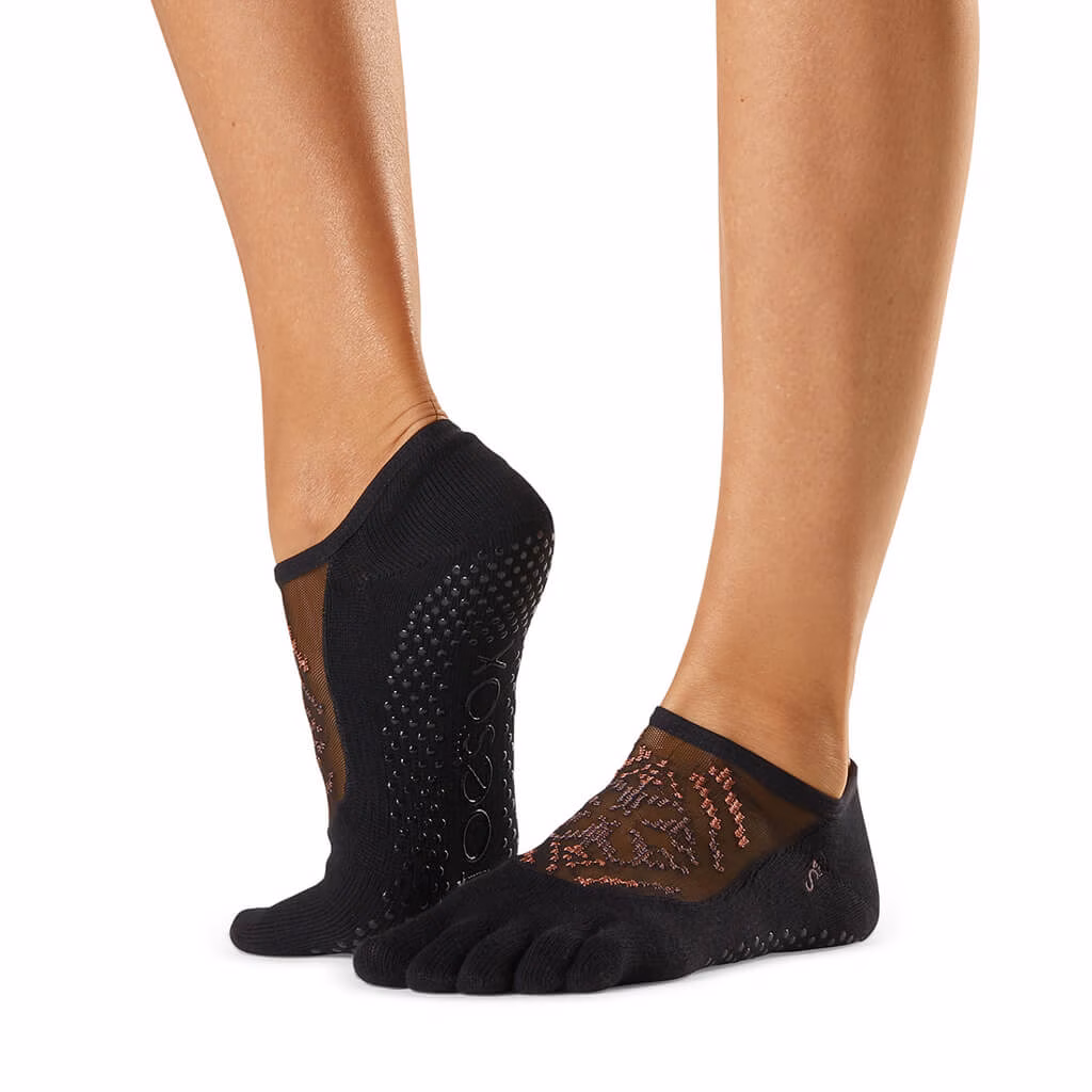 Luna | Sokken met nopjes | Grijs | ToeSox