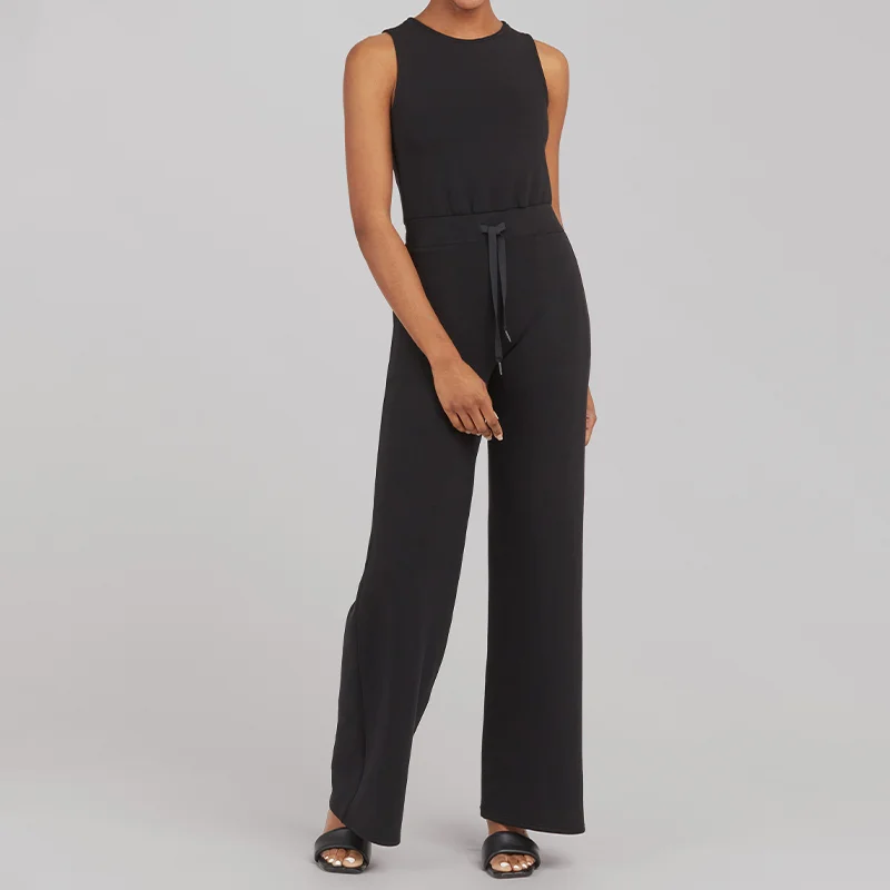 Dames Jumpsuit Elegant Luchtig Met Wijde Pijpen - Afbeelding 8
