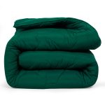 Dekbed 2 in 1 – Wasbaar dekbed zonder overtrek – 140×200 – donker groen