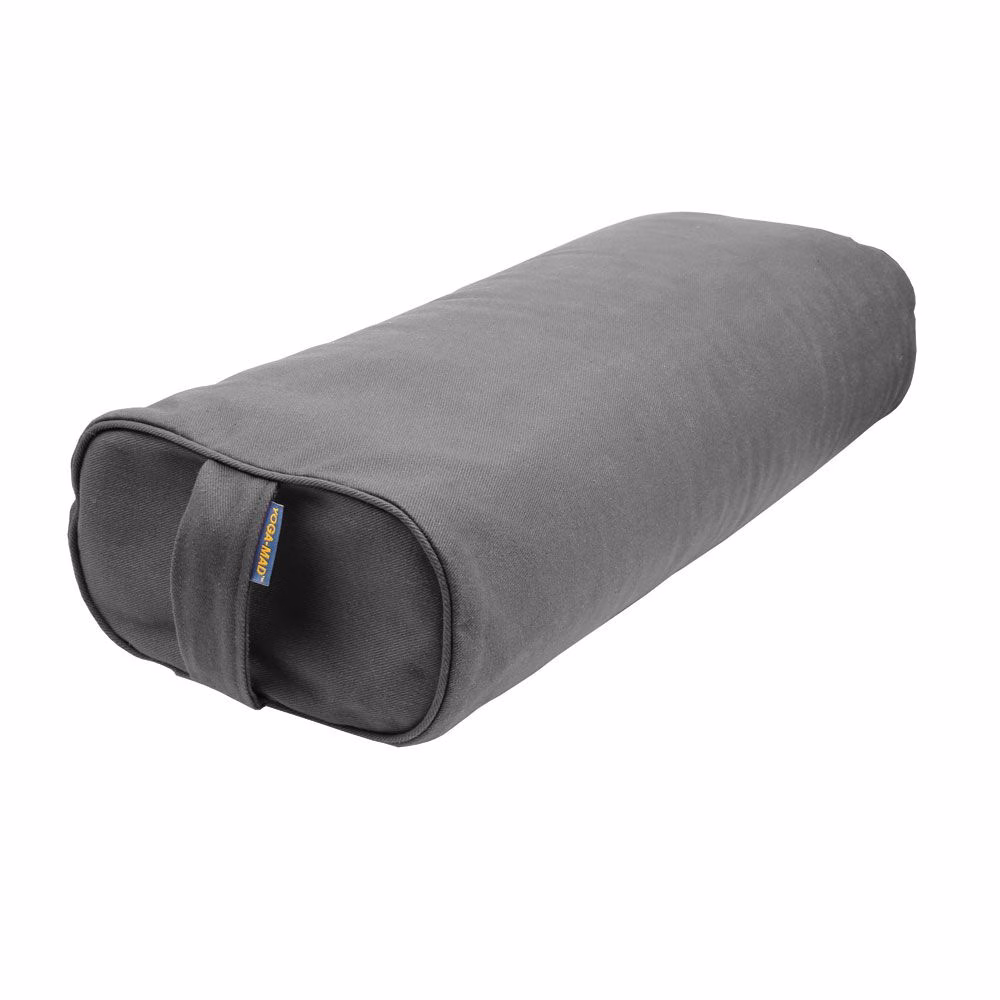 Bolster Rechthoekig met Boekweitkaf – Grijs