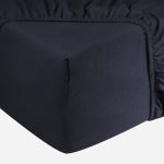 Hoeslaken Jersey – 100% katoen – 160×200 – navy