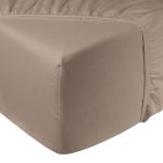 Hoeslaken flanel – 100% katoen – 180×200 – beige