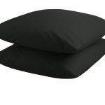 Kussensloop 2 stuks – 2x 60×70 – zwart