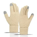 Gebreide winterhandschoenen voor dames