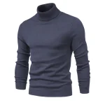 Heren Slim Turtleneck Sweater